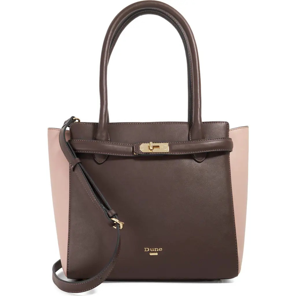 Dune London Dayley Tote Bag in Dark Brown at Nordstrom Rack | Nordstrom Rack