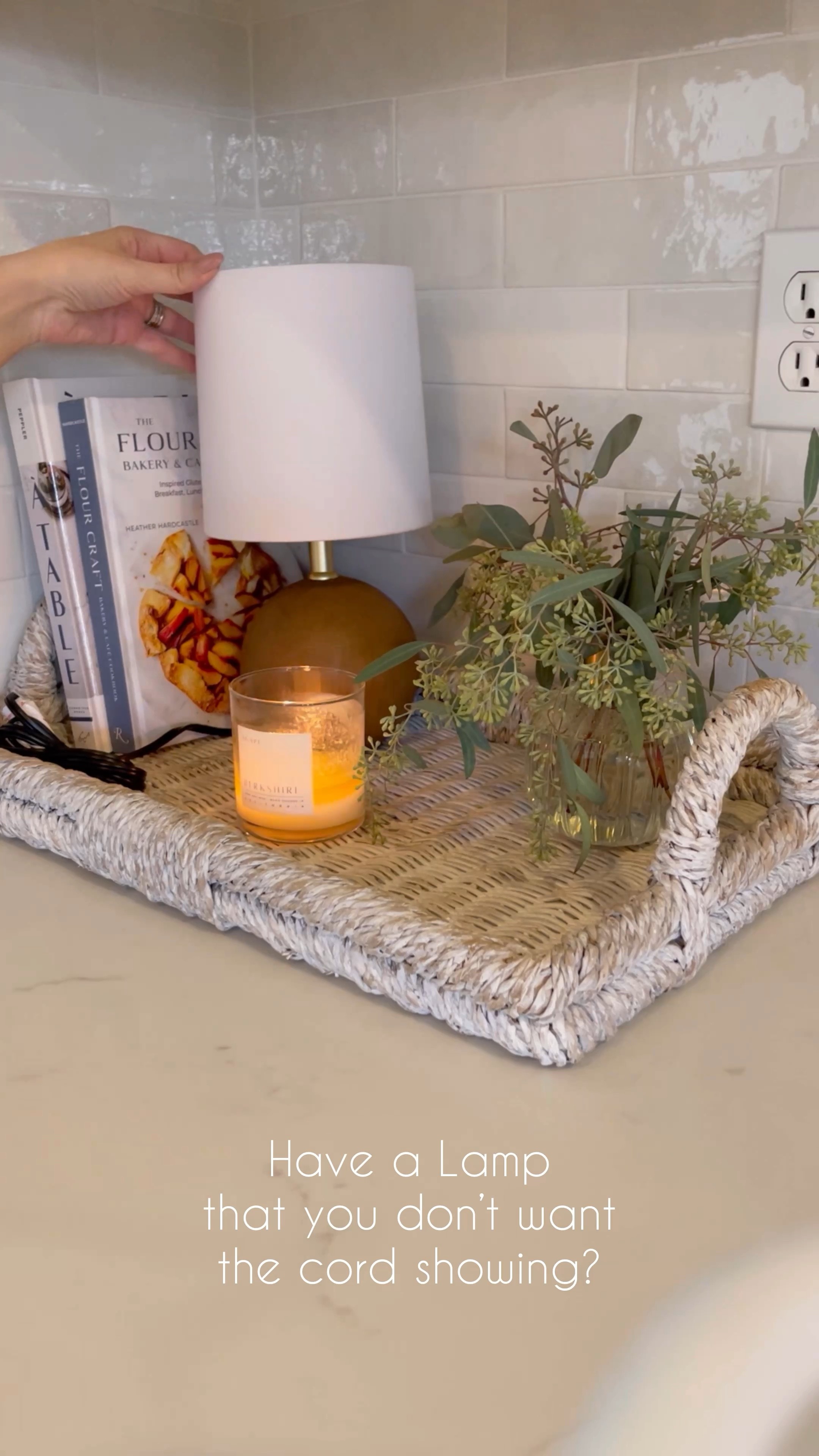 Lamp Hack - cut the cord and make it usable with battery powered bulb and remote. 

#LTKhome