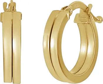 Bony Levy 14K Gold Dual Hoop Earrings | Nordstrom | Nordstrom