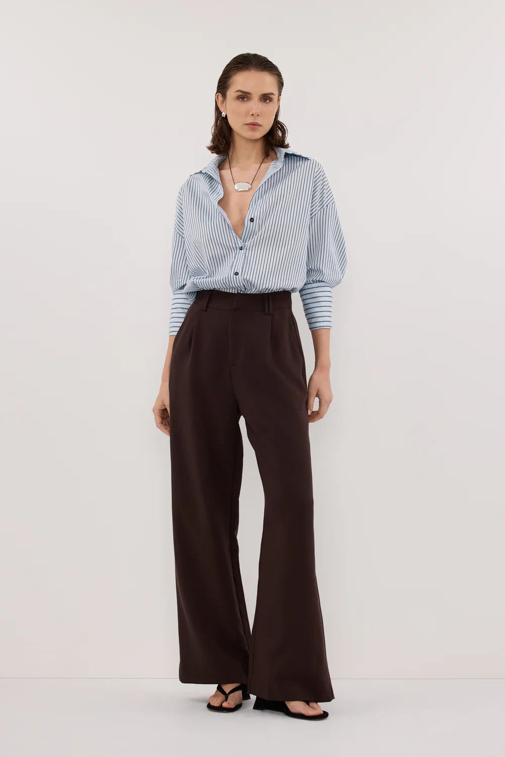 ELLE DARK CHOCOLATE PANT | DISSH