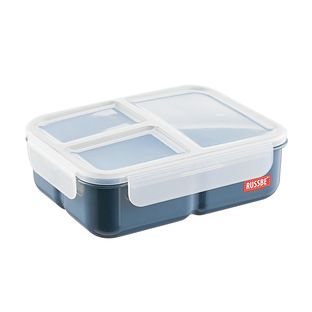 Russbe 53 oz. 3-Compartment Bento Box | The Container Store