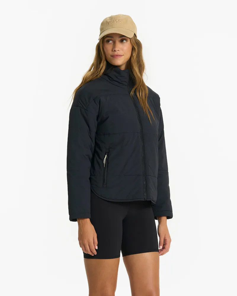 Canyon Insulated Jacket | Black | Vuori Clothing (US & Canada)