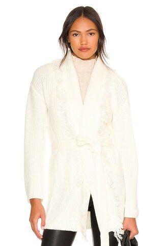 One Grey Day Gerri Wrap Cardigan in Ivory from Revolve.com | Revolve Clothing (Global)