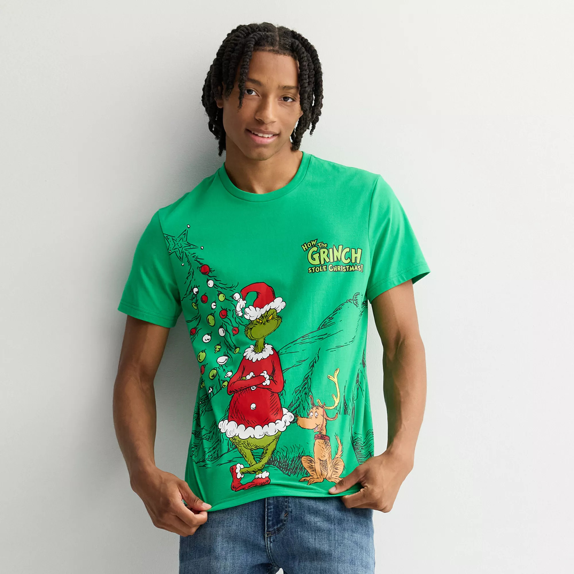Men's How the Grinch Stole Christmas Oversized Graphic Tee | Kohl's
