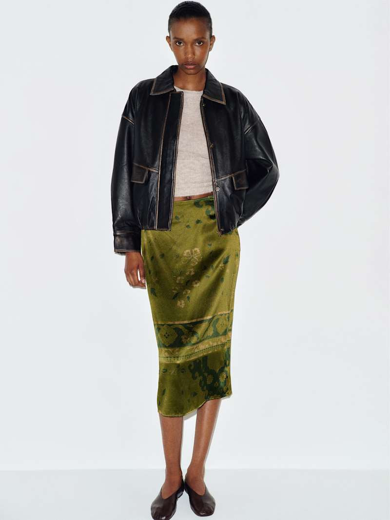 Reformation Helen Low Waist Silk Midi Skirt Red 10 | Reformation (Global)
