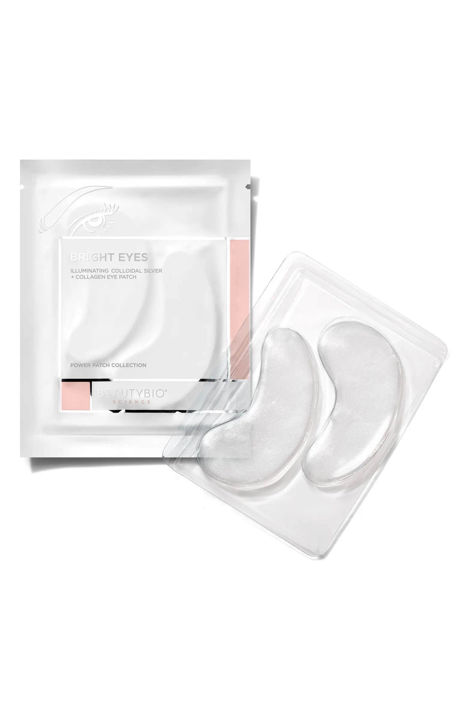 BeautyBio Bright Eyes Illuminating Colloidal Silver + Collagen Eye Patch | Nordstrom | Nordstrom