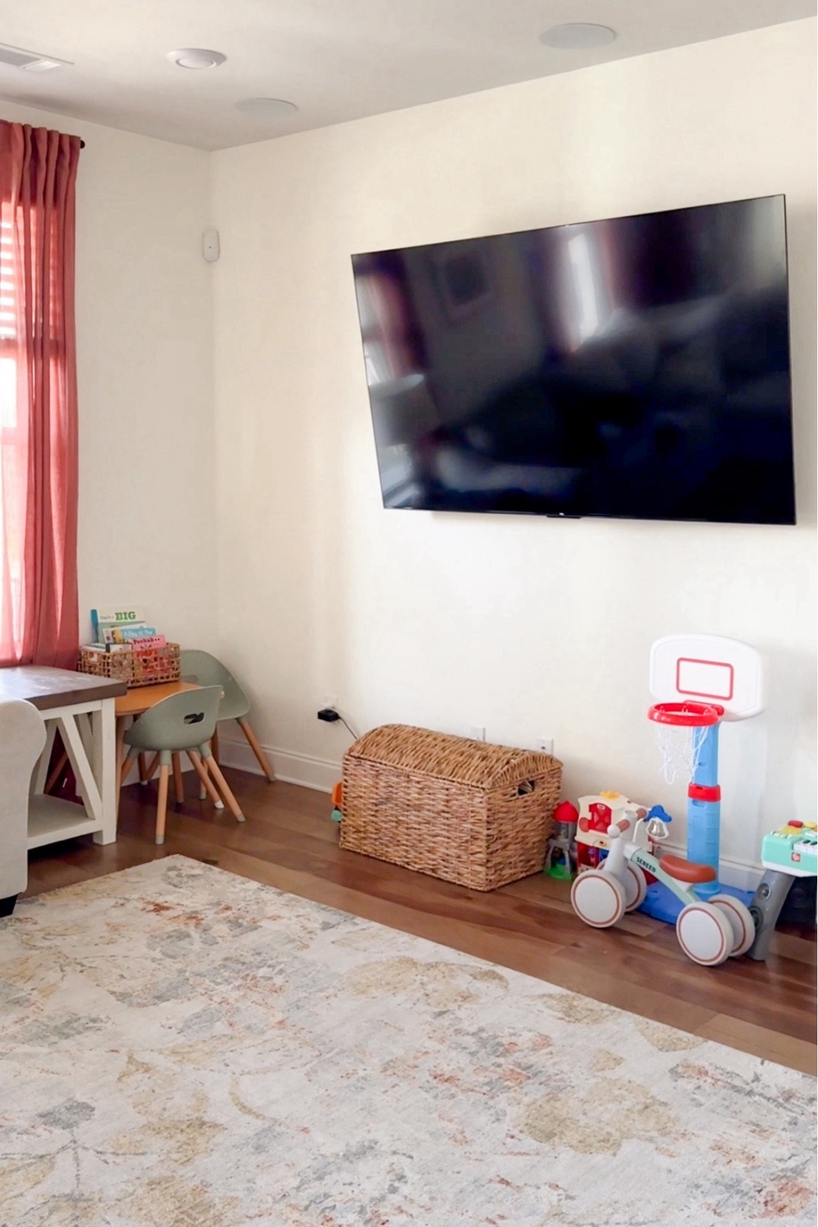 The perfect basket with a lid to conceal toys in our living room!

#LTKfamily #LTKfindsunder100 #LTKhome