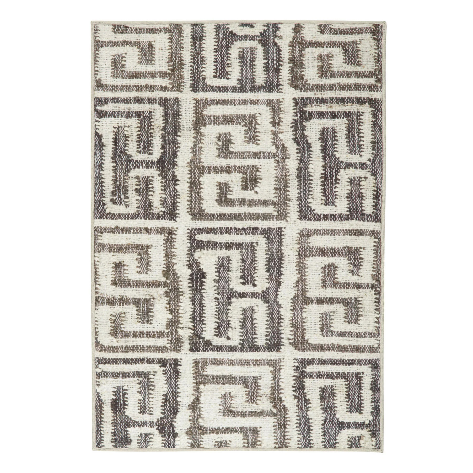 Auricula Natural Machine Washable Rug | Annie Selke