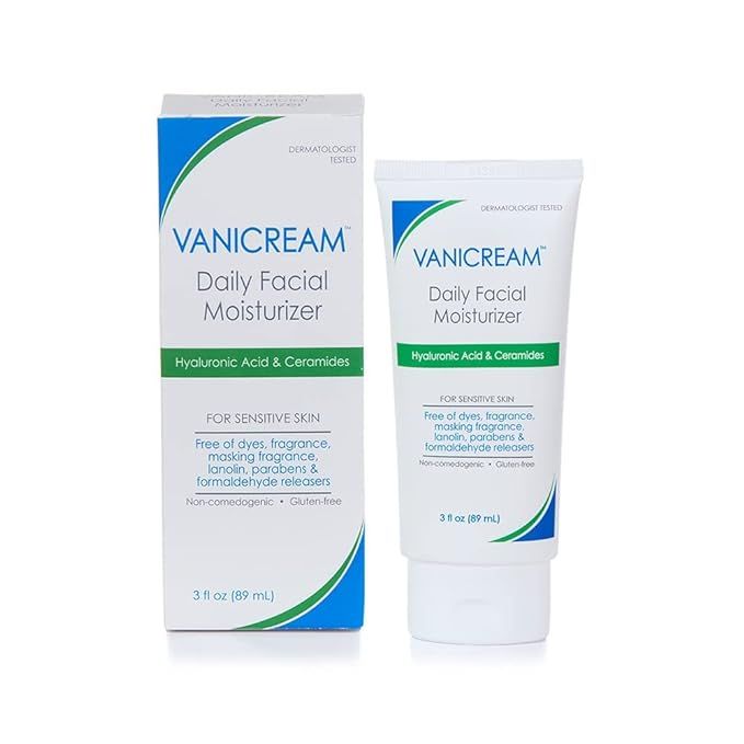 Vanicream Daily Facial Moisturizer With Ceramides and Hyaluronic Acid - Formulated Without Common... | Amazon (US)