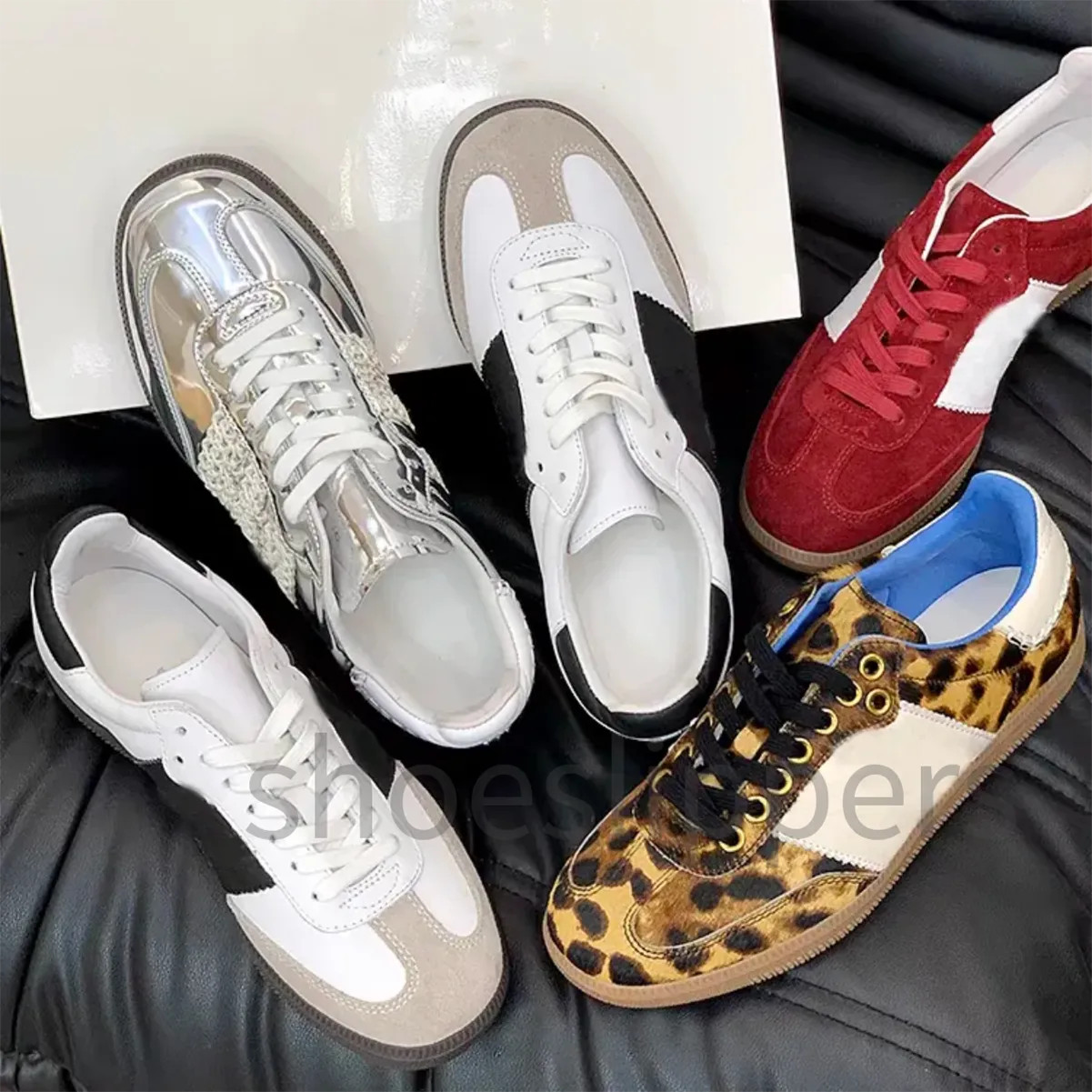 Designer shoes sneakers Women's Men's Training Sneakers top leather Classic fashion casual shoes ... | DHGate