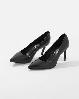 Gold Accent Comfort Pump | White House Black Market