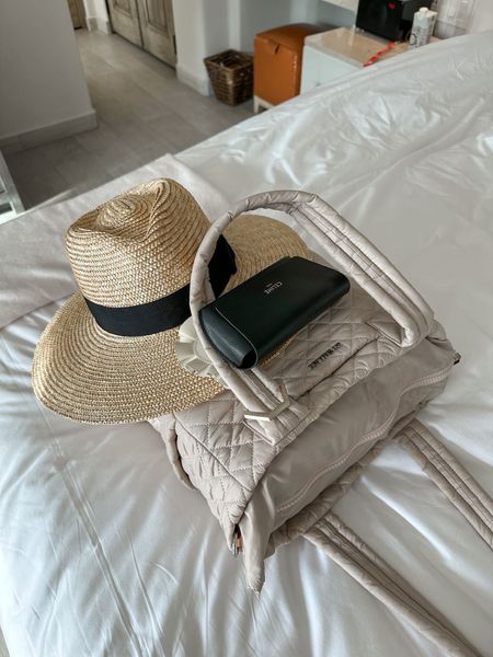 The perfect travel day tote! I love this hat clip when going to the beach! 

#LTKFind #LTKtravel #LTKSeasonal