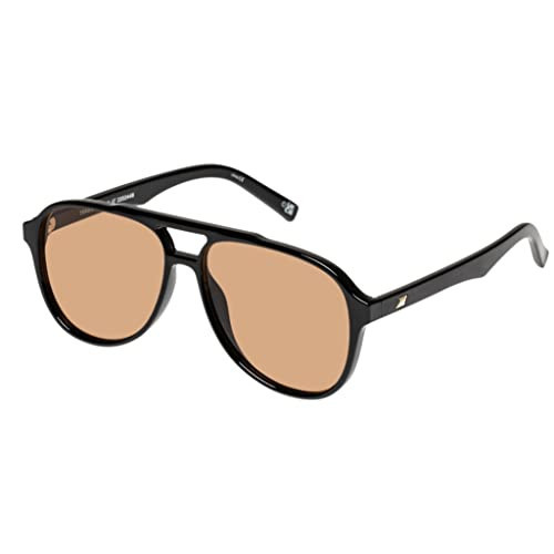 Le Specs Tragic Magic Sunglasses - Black, Aviator, Unisex, Classic 'Everyday' Style | Amazon (US)