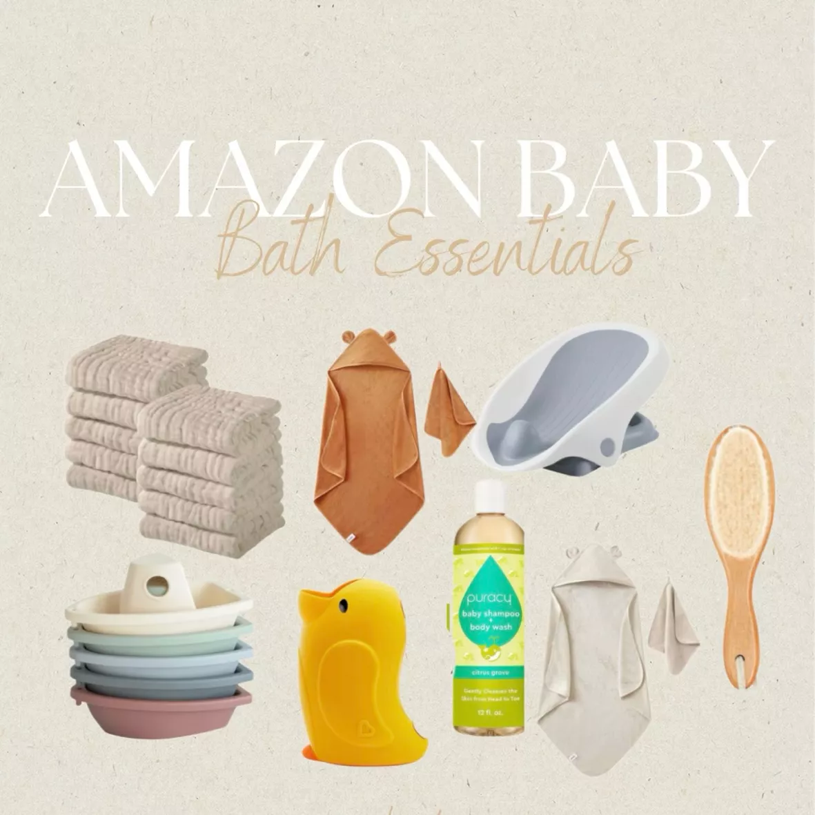 Baby Bath Essentials