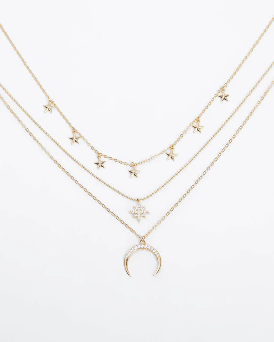 Galaxy Layered Pendant Necklace | VICI