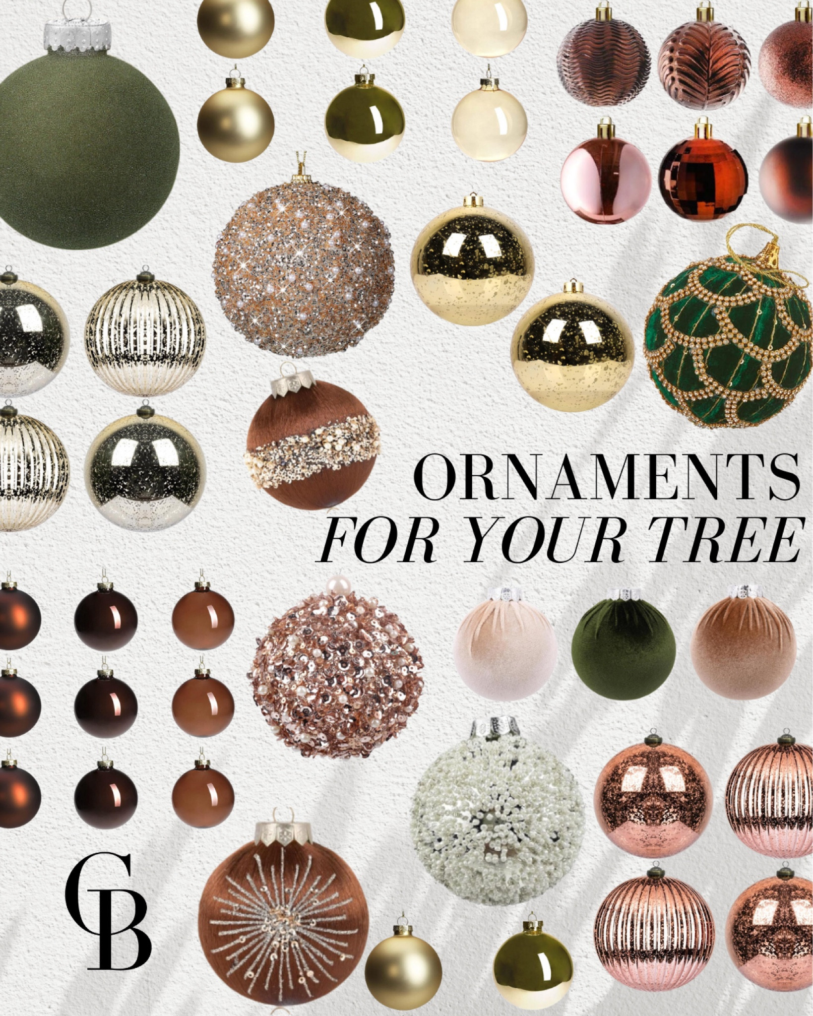 Ornaments for your Christmas tree!

Christmas  Christmas tree  Christmas ornament  Ornament  Holiday  Holiday home  Holiday home decor  Christmas decor ideas  Velvet  Shatterproof  Glitter  Sparkle  Champagne  Amazon

#LTKHoliday #LTKSeasonal #LTKhome