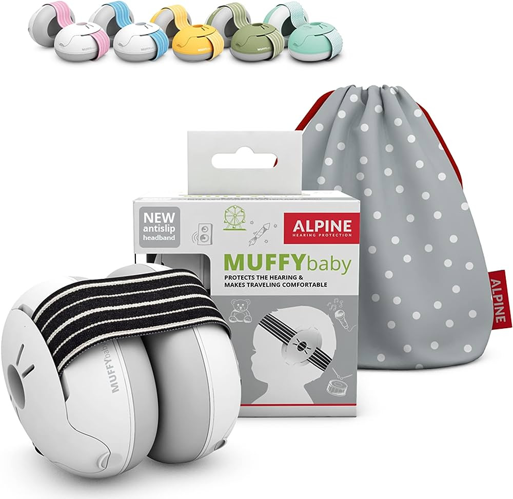 Alpine Muffy Baby Ear Protection for Babies and Toddlers up to 36 Months - CE & ANSI Certified - ... | Amazon (US)