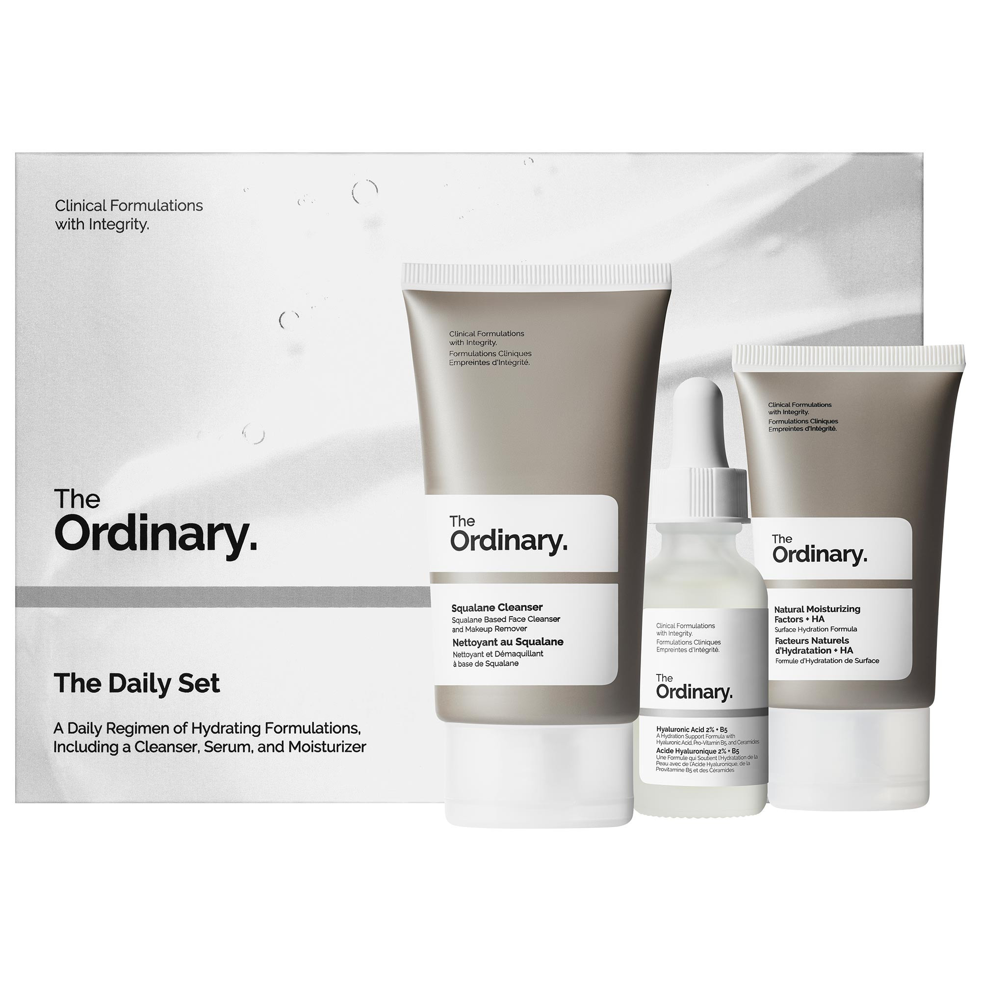 The Ordinary The Daily Set with Hyaluronic Acid Serum | Sephora (US)