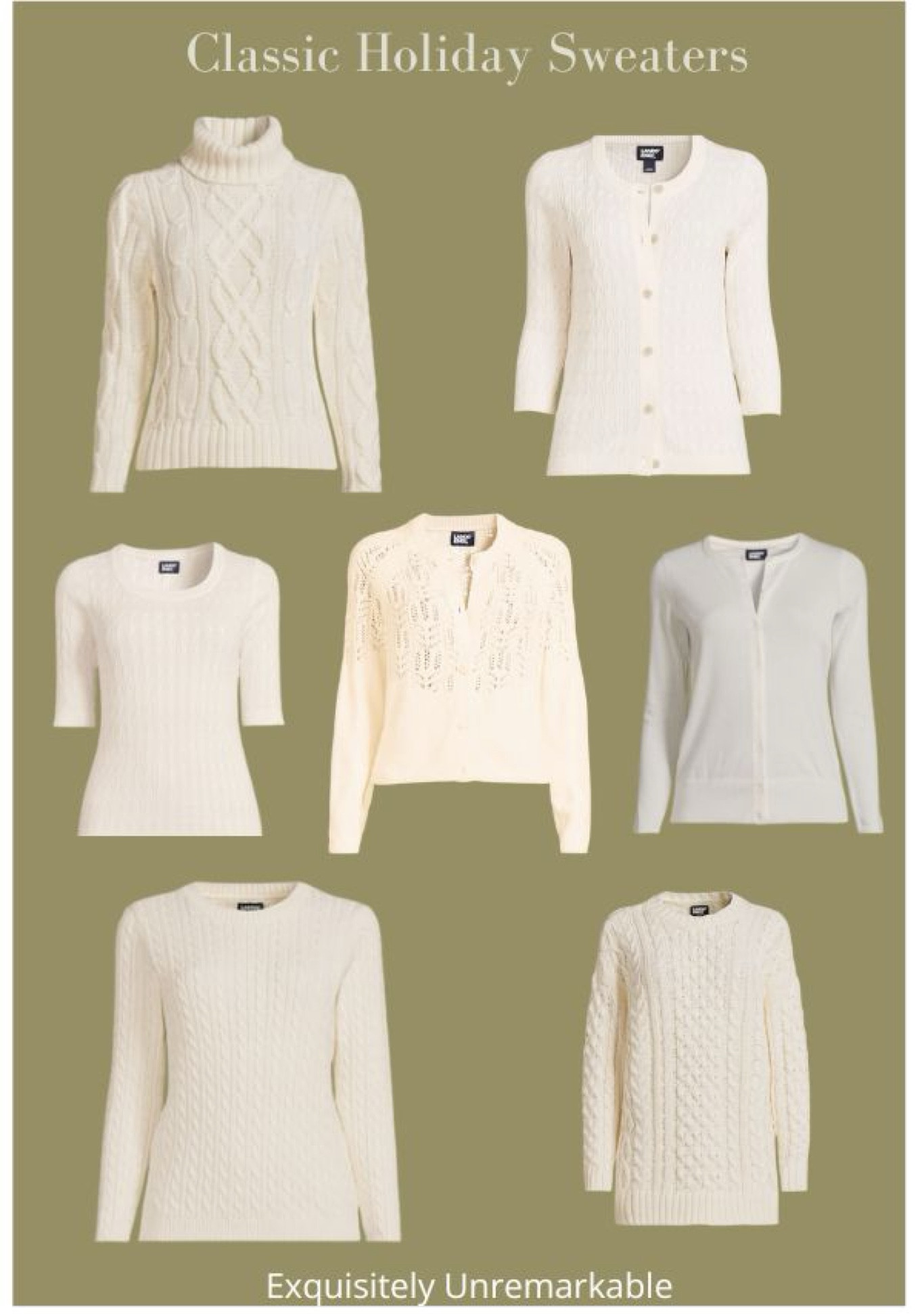 Classic ivory, sweaters for fall, winter, Thanksgiving outfits or holiday outfits! Cardigans, turtlenecks and  pullovers. 

#LTKHoliday #LTKSaleAlert #LTKParties