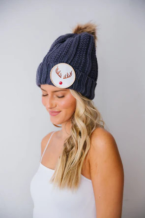 DISCO BALL REINDEER BEANIE | Judith March
