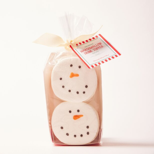 Snowman Marshmallow Drink Toppers Pack of 6 | Indigo (CA)