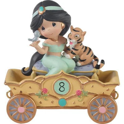Precious Moments Disney Birthday Parade Age 8 Aladdin Jasmine Figurine 4.33 Inch | Wayfair North America