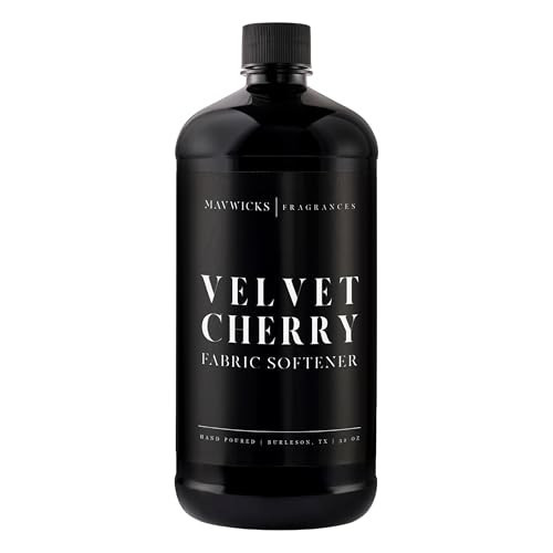 Mavwicks - Luxury Scented Liquid Fabric Softener (Velvet Cherry) 32 Oz – Crafted with Clean Ingredients – Reduces Static, and Softens Clothes – Safe for All Fabrics and Skin | Amazon (US)