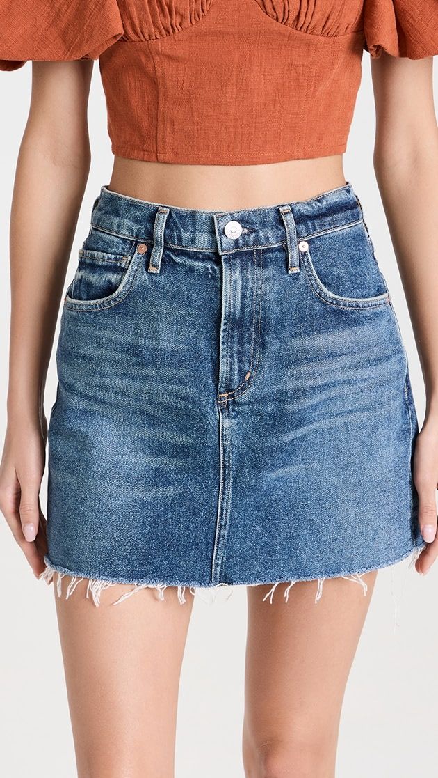 Beatnik Mini Jean Skirt | Shopbop