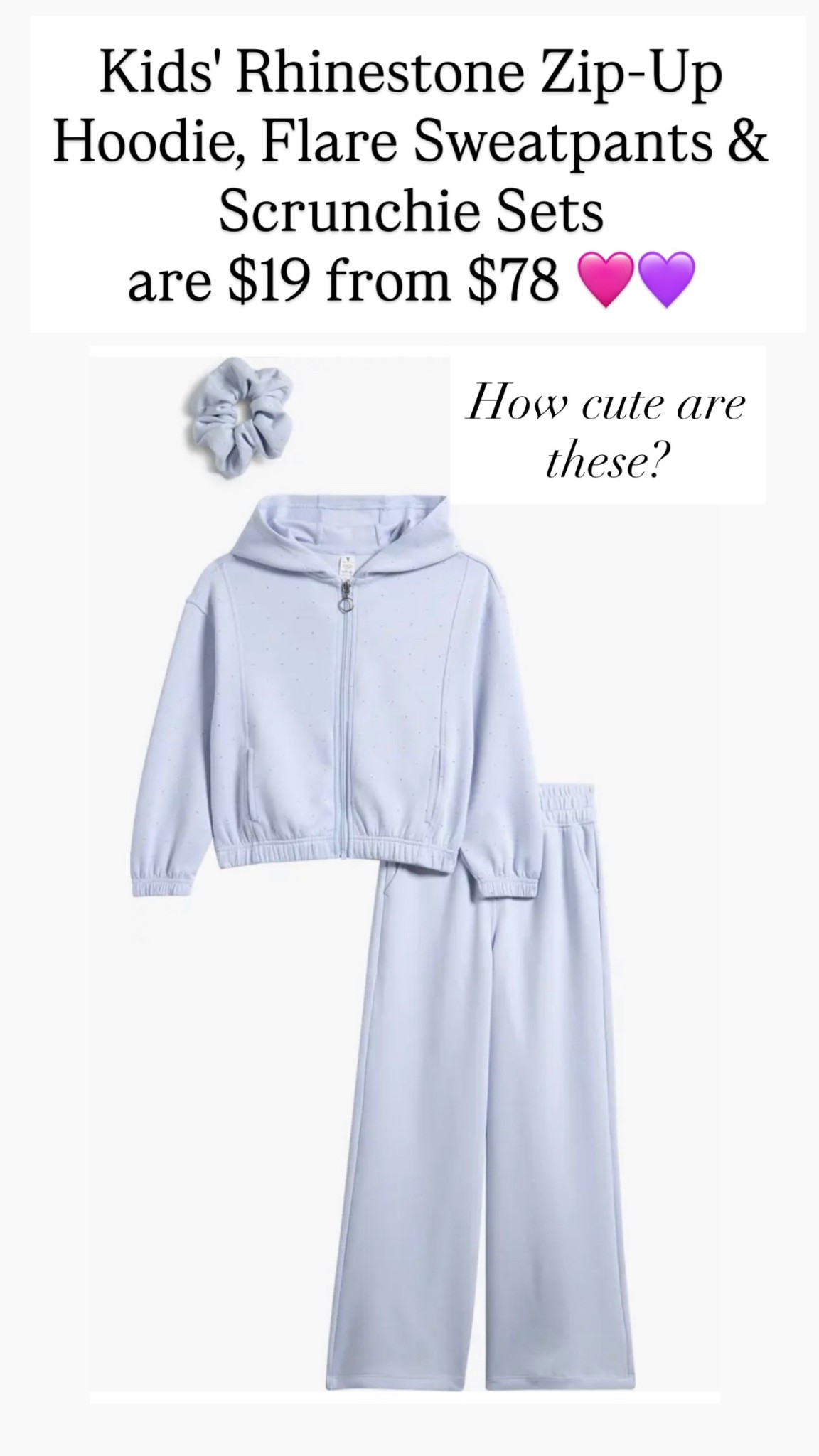 How cute are these sets for girls? They’re only $19 right now from $78!

#LTKKids #LTKSaleAlert