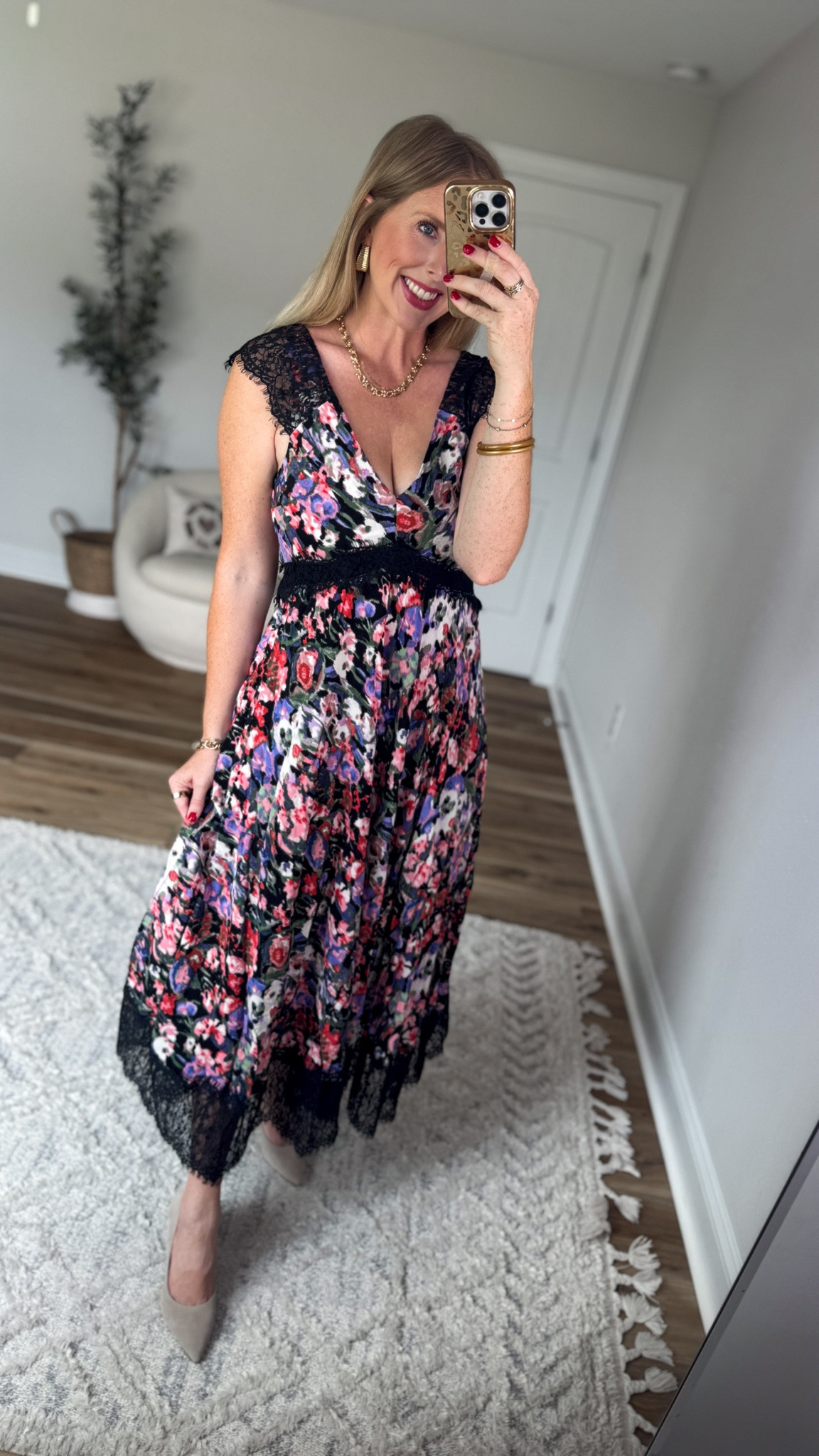 Weekend Walmart Wins try-on
Floral & lace dress- small

#LTKootd