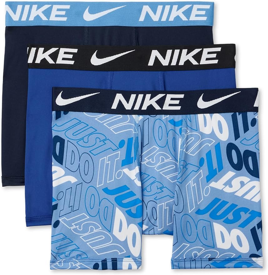 Nike Boys' Dri-FIT Essentials Micro Multi-Pack Boxer Briefs | Amazon (US)