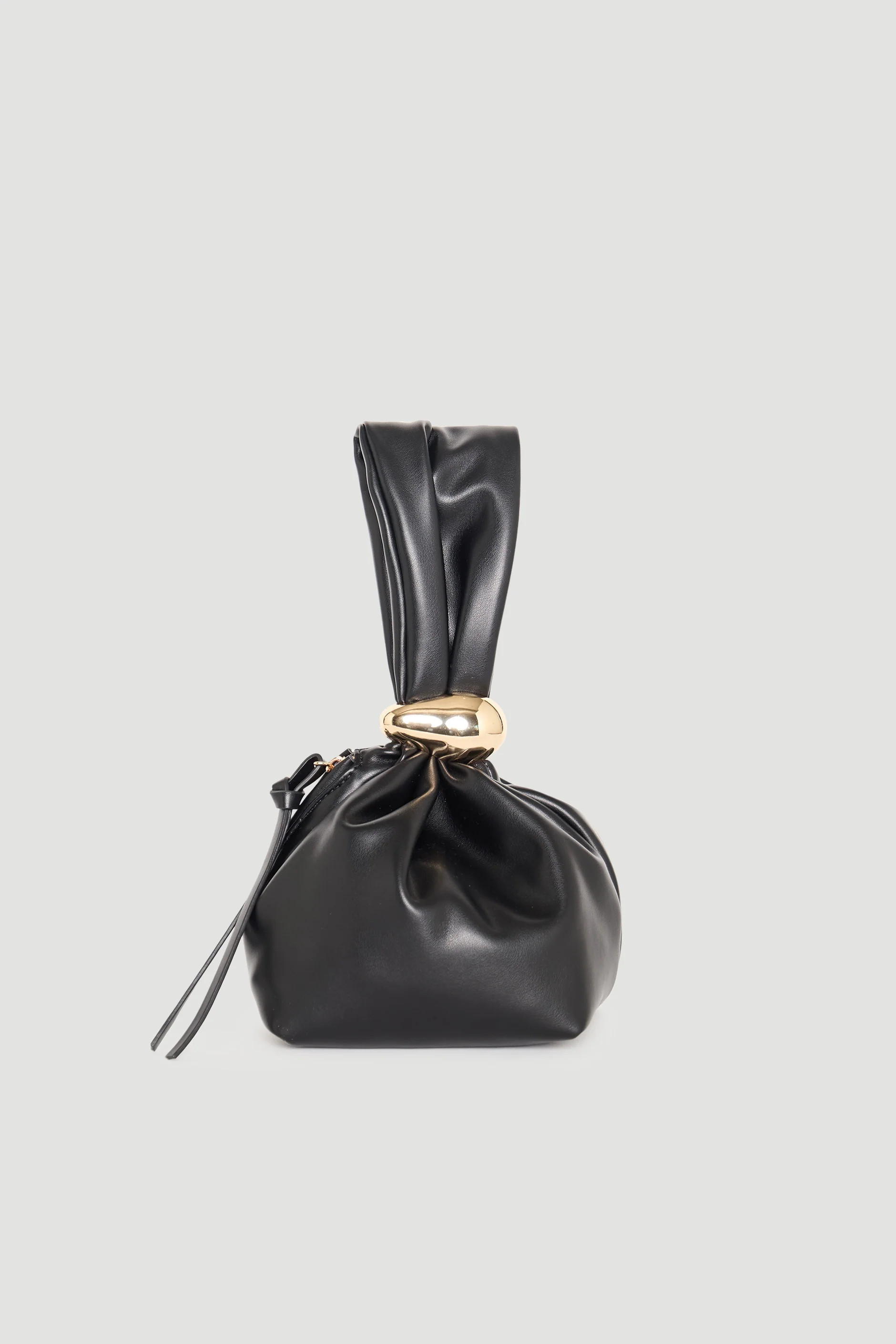 Isla Metal Detail Bag - Black Gold | DECJUBA | DECJUBA