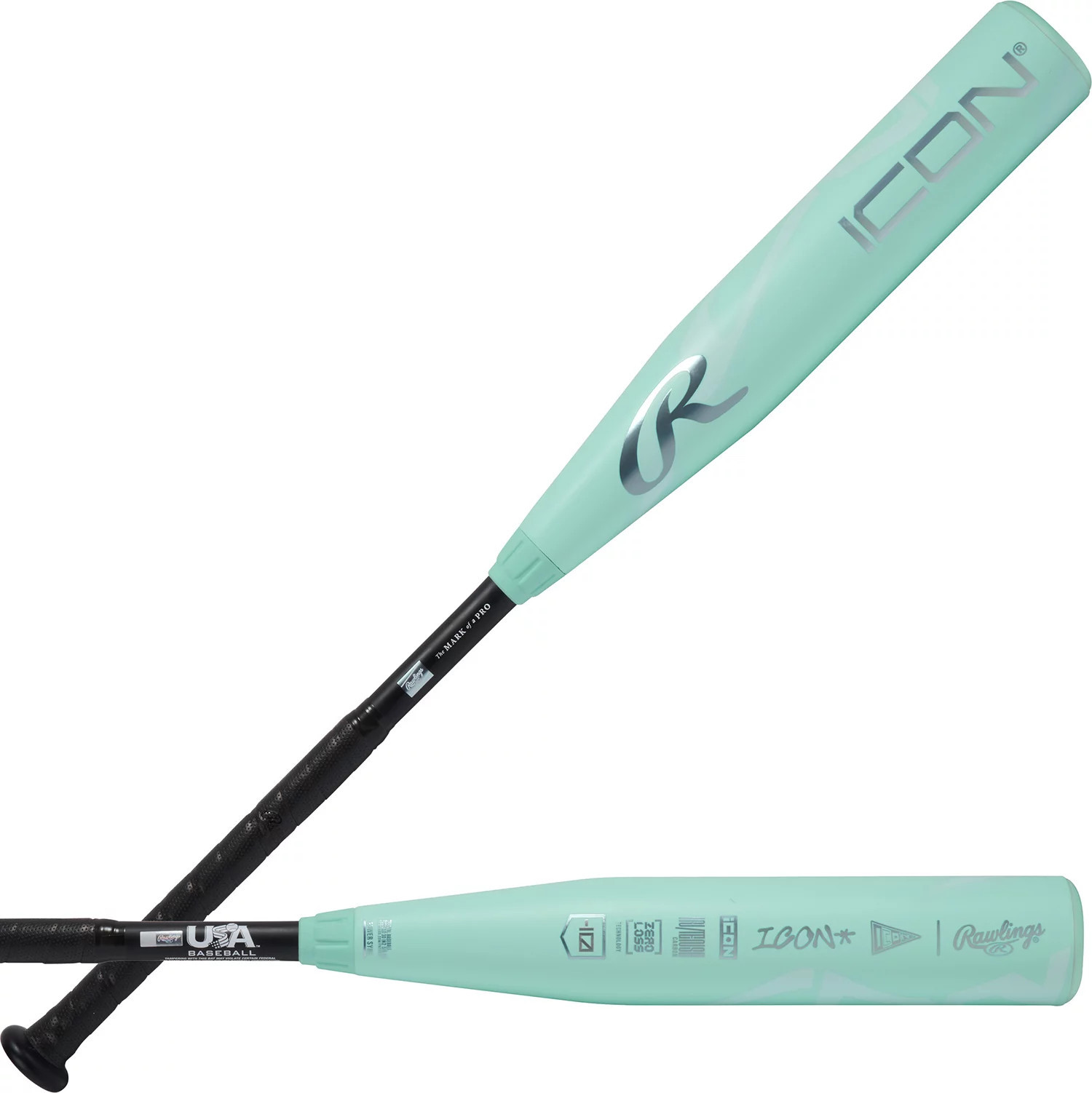 Rawlings Icon USA Youth Bat 2026 (-10), Carbon | DICK'S Sporting Goods