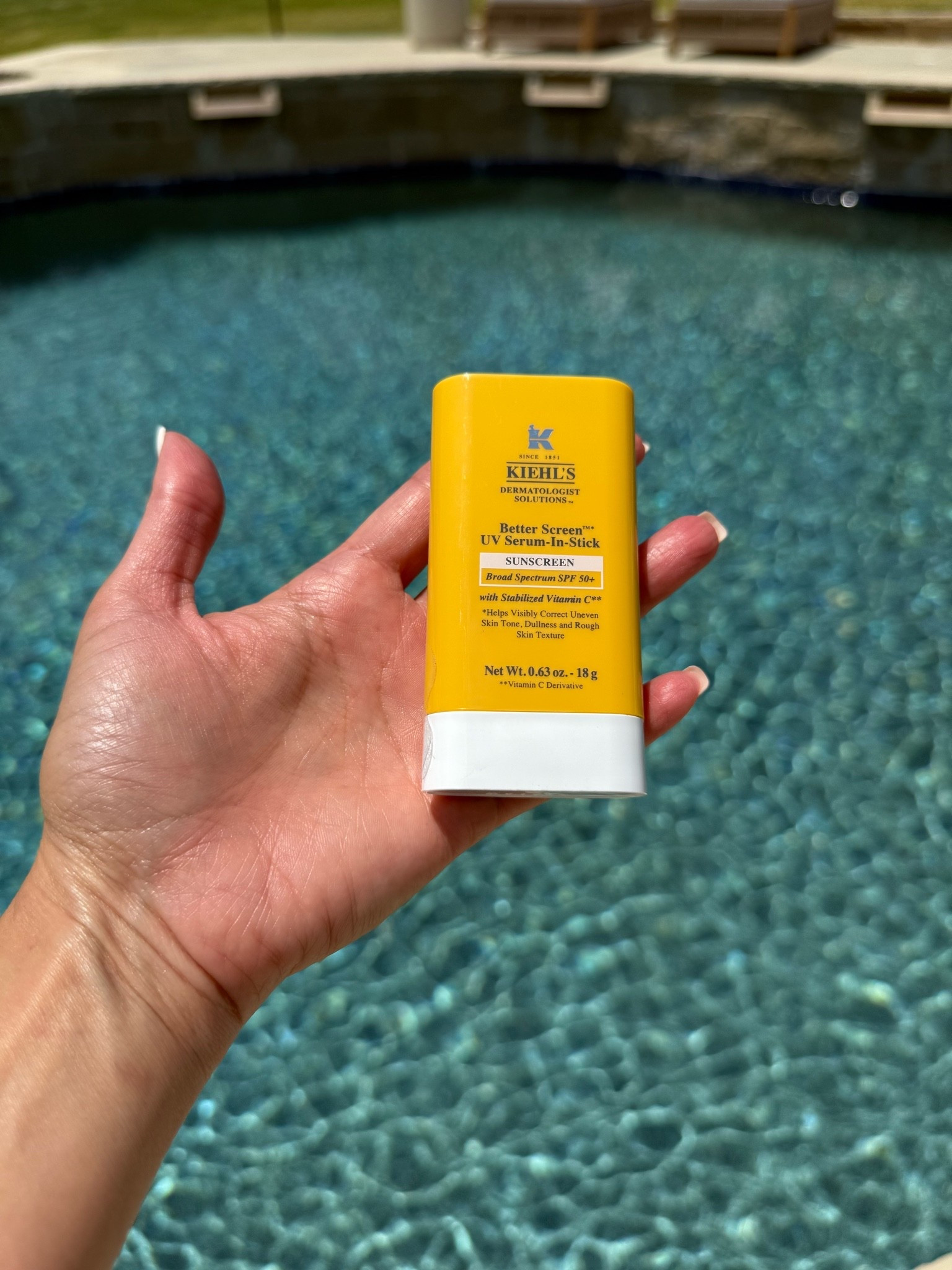 A summer essential ☀️💛 This SPF 50+ sunscreen stick helps protect against UVA/UVB rays while visibly improving uneven skin tone, dullness, and rough texture. Easy to apply and perfect for on-the-go touch-ups!

#Kiehls #Sunscreen #SPF50 #SummerSkincare

#LTKmorningroutine #LTKselfcare #LTKMidsize