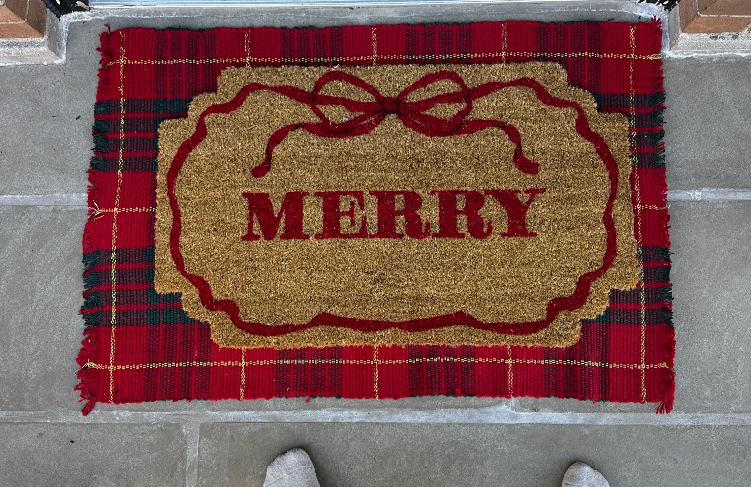 Layered doormat 
Christmas decor
Home decor


#LTKHoliday #LTKSeasonal #LTKFindsUnder100