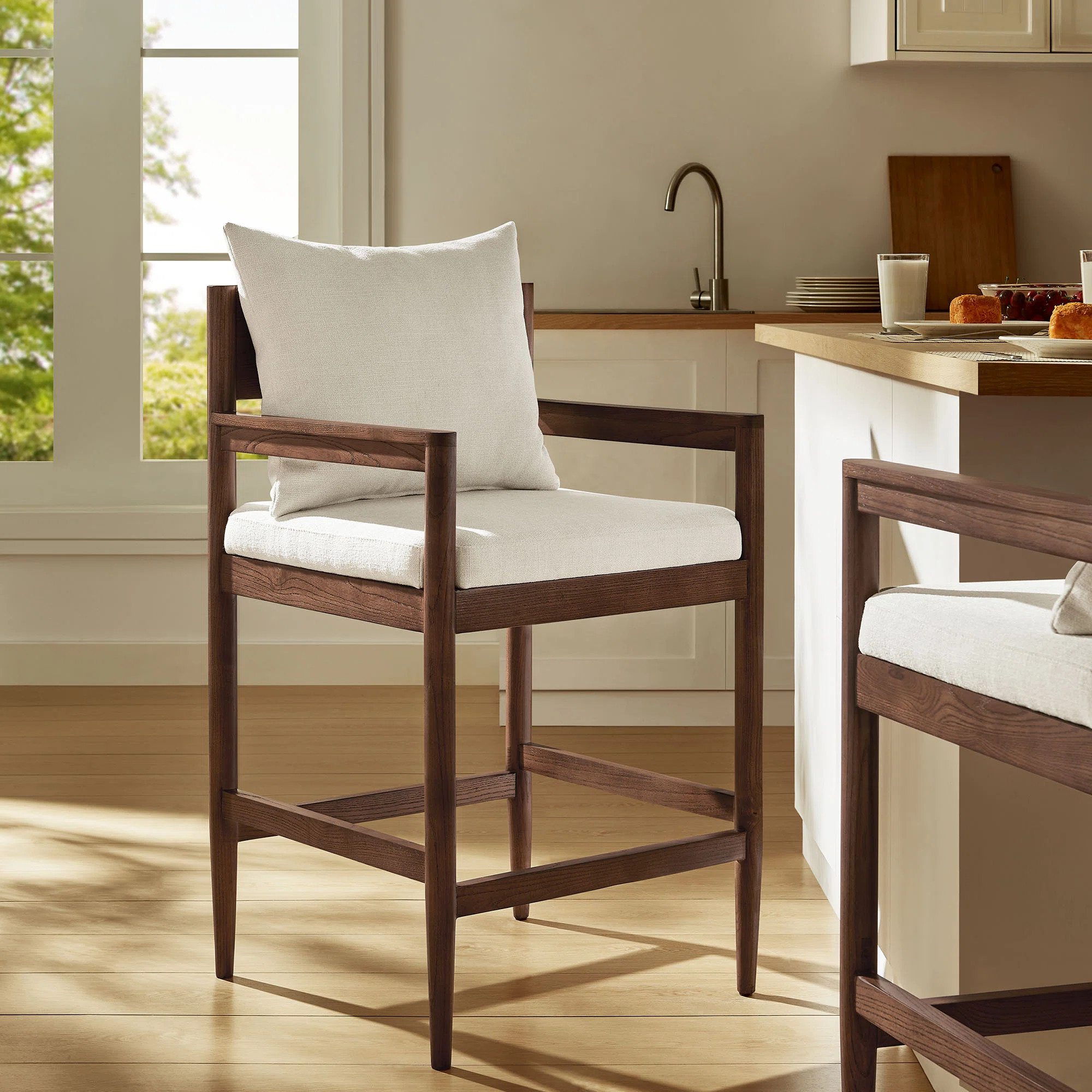 Remington Wood Counter Stool | Wayfair North America