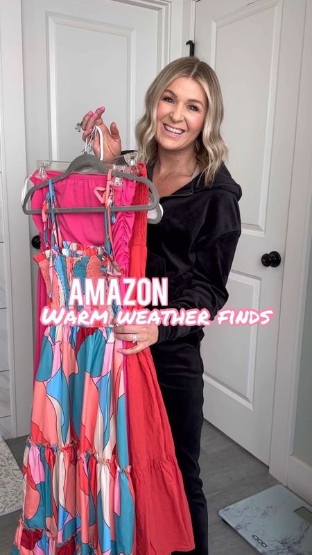 Some are new, some are old but here are a few Amazon warm weather favorites. Wearing a small in all except the jumpsuit (wearing a medium)

#LTKtravel #LTKSeasonal #LTKunder50