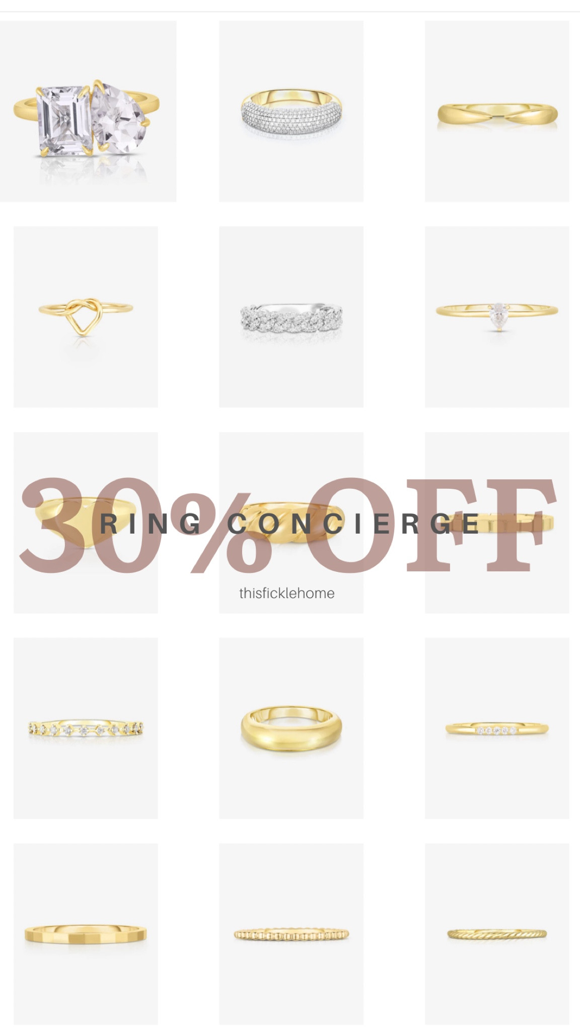 Gold rings, stackable rings, fine jewelry on sale, gold rings, diamond rings, ring concierge.

#LTKGiftGuide #LTKbeauty