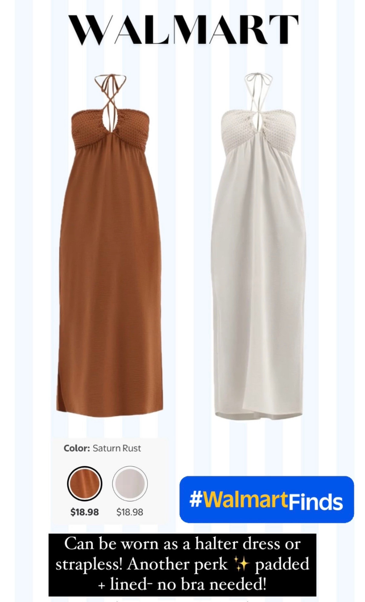 I’m 5’3 & wear an XS in this cuteee dress! 