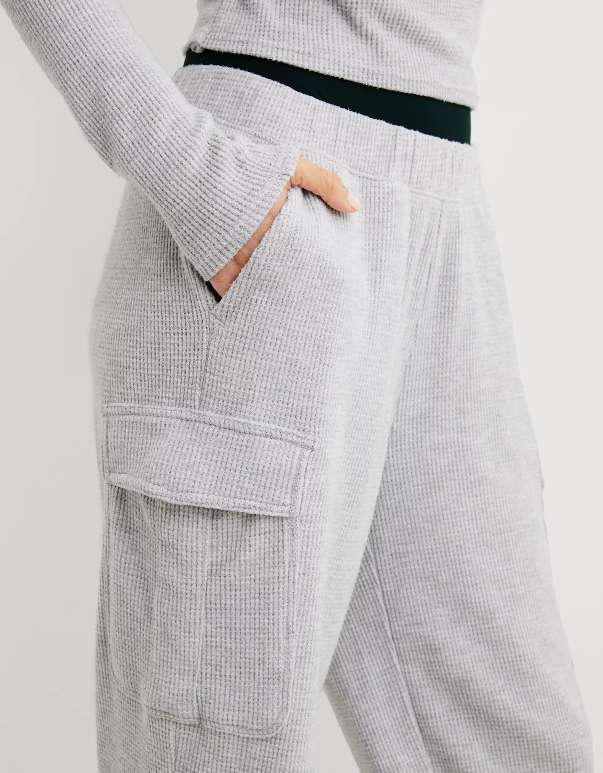 Aerie Traveler Waffle Cargo Jogger | Aerie
