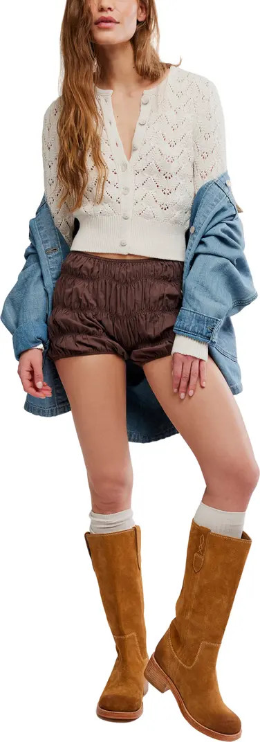 Pretty in Cotton Pointelle Cardigan | Nordstrom