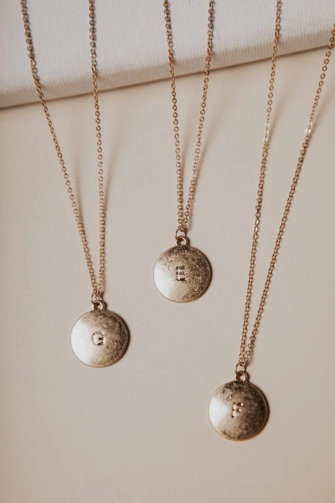 Initial Pendant Necklace - böhme | Böhme US