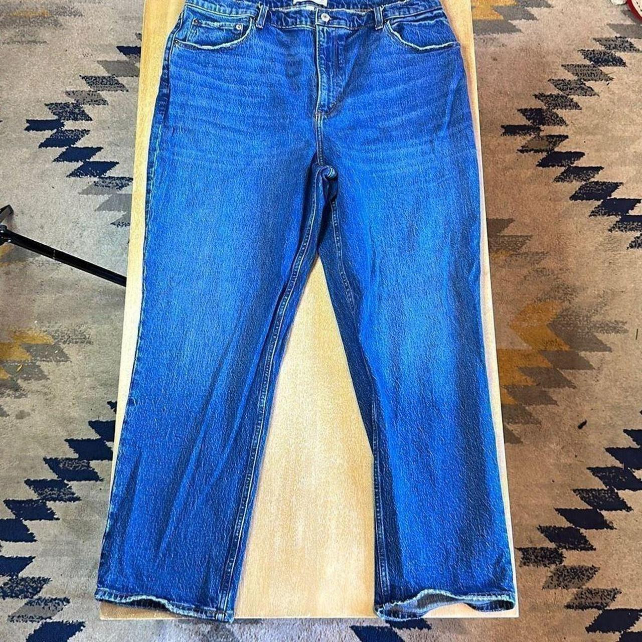 Abercrombie & Fitch Women's Jeans - Blue - 34 | Depop US