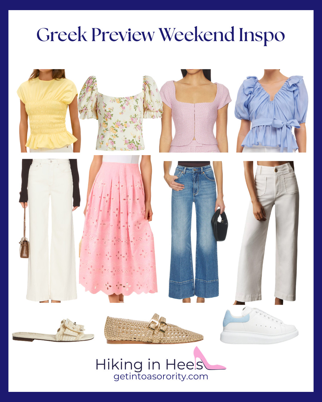 Greek Preview Weekend Inspo! 

 #LTKdayinmylife #LTKgrwm #LTKootd