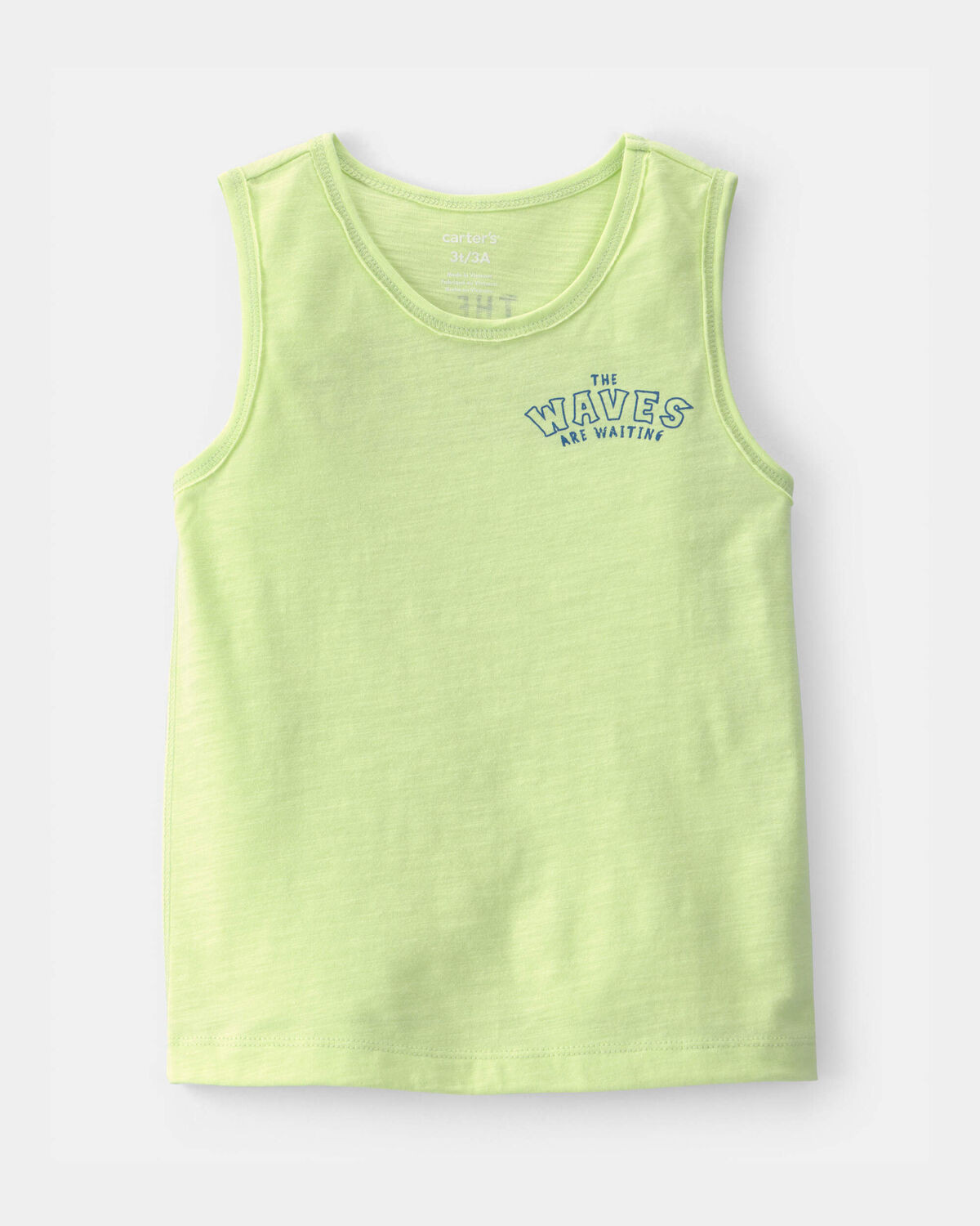 Toddler Boy Surfing Crab Tank Top - Green | Carter's Inc