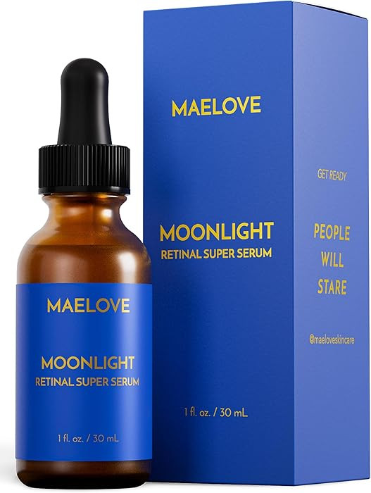 MAELOVE Moonlight Advanced Retinal Super Serum, Vegan, Cruelty-Free, 10x Stronger than Regular Re... | Amazon (US)