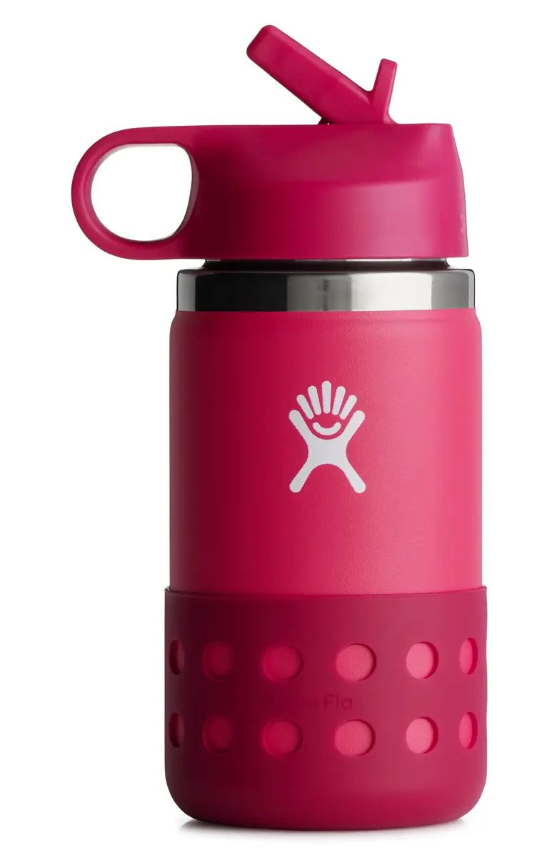 Kids' 12-Ounce Wide Mouth Water Bottle with Straw Lid | Nordstrom
