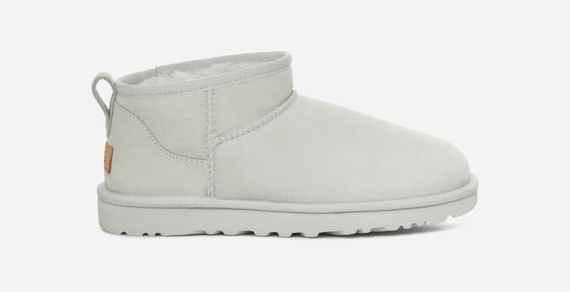UGG® Women's Classic Ultra Mini Sheepskin Classic Boots in Goose, Size 11 | UGG (US)