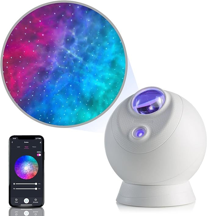 BlissLights Sky Lite Evolve - Star Projector, Galaxy Projector, LED Nebula Lighting, WiFi App, fo... | Amazon (US)