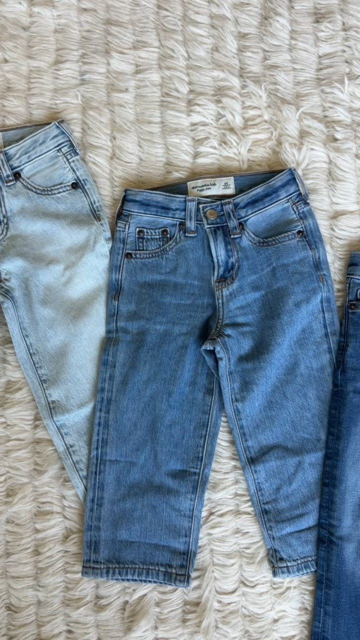 #abercrombiepartner linking all the jeans I got for the boys!! @abercrombiekids is having a major denim sale 🙌🏻

- Denim Promo: *Offer valid in stores and online August 5, 2026 to August 10, 2026 in US/CA. Excludes clearance. Online price reflects discount.
- Extra 20% Off: *Offer valid in stores and online August 5, 2026 to August 10, 2026 in US/CA. Exclusions apply as indicated. Online price reflects discount.
- Promo Code: **Use code DENIMAF to get an additional 15% off almost everything in stores and online at checkout from August 5, 2026 to August 10, 2026 in US/CA. Exclusions apply. See details online.